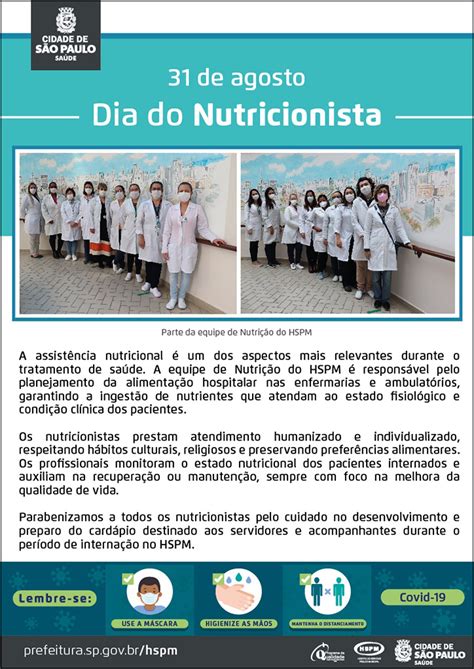 Dia Do Nutricionista Secretaria Municipal Da Sa De Prefeitura Da