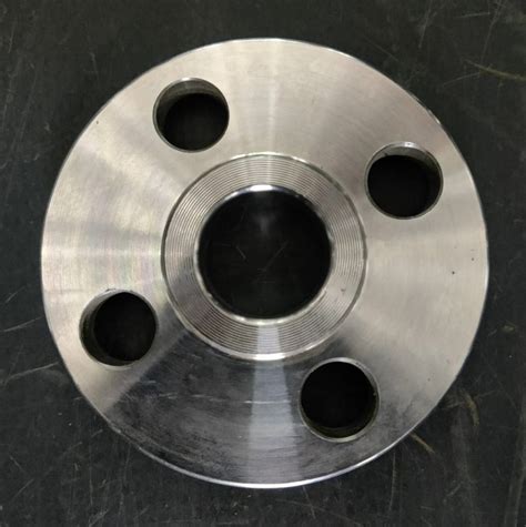 Astm A Mm Round Stainless Steel Flange For Gas Industry At Rs