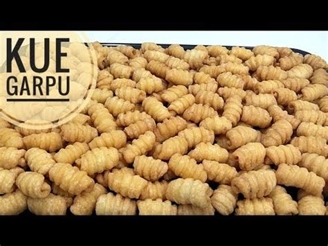 Resep Kue Garpu Renyah Dan Gurih Youtube