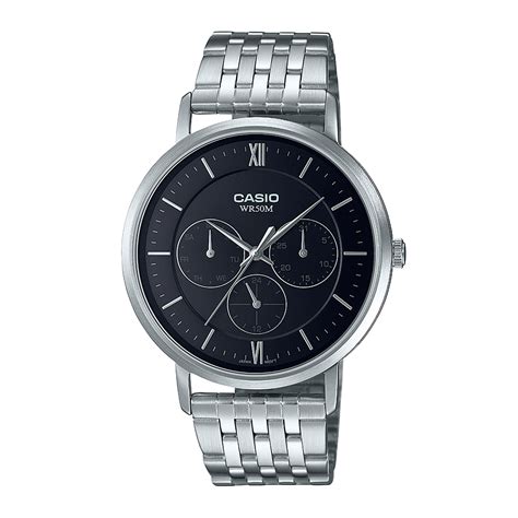 Reloj Casio Mtp B D A Acero Hombre Plateado Btime