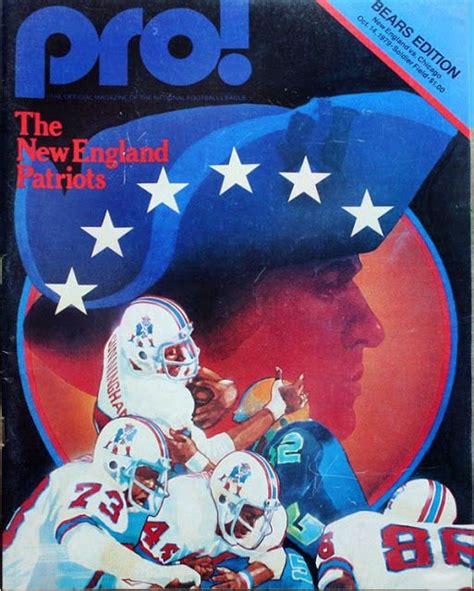 Pro Football Journal Presents New England Patriots Nfl Football Art