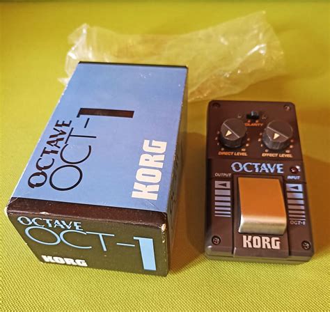 Korg Oct 1 Octaver Rare Vintage Pedal 1985 Reverb Australia