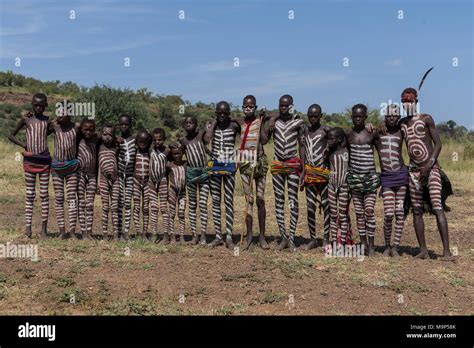 Mursi Stamm S Dliche Nation Region Thiopien Mursi Tribe Southern