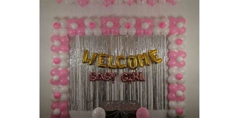 Welcome Baby Girl Pink Decor Delhi Ncr Togetherv