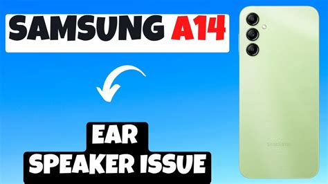 Samsung Galaxy A How To Fix Ear Speaker Not Working Problem How To