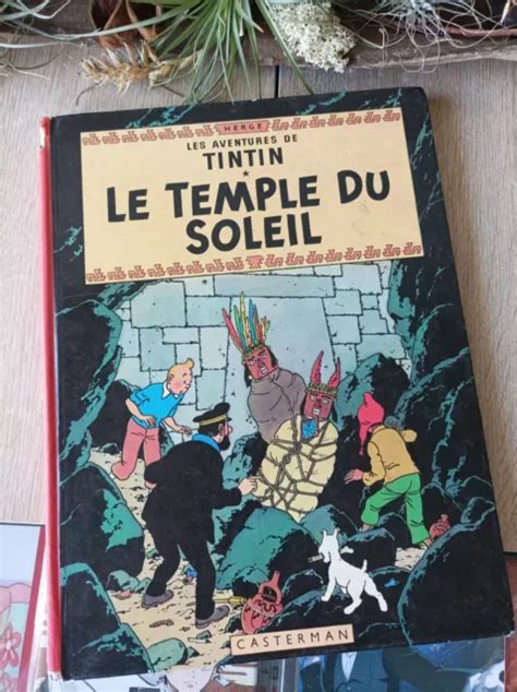 BANDE DESSINÉE BD TINTIN Le Temple du Soleil Casterman EUR 1 00