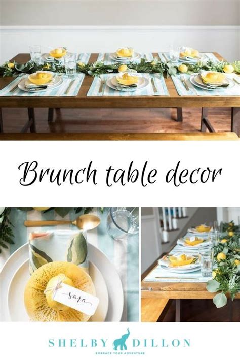 Pinterest-Worthy Brunch Ideas to Elevate Your At-Home Dining Experience ...