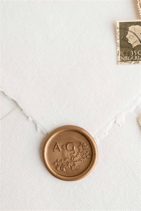 Lucia Monogram SELF ADHESIVE WAX SEALS Shop PAPIRA