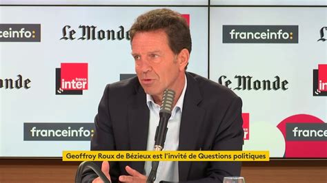 Geoffroy Roux de Bézieux En macro économie le chômage naugmente