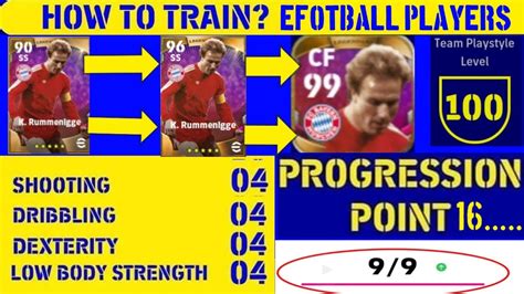 How To Training 99 Max Level K Rummenigge Efootball 2022 Player