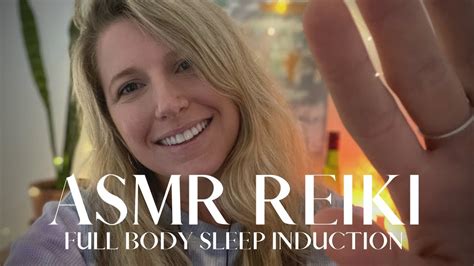 Asmr Reiki Full Body Sleep Inducing Soft Spoken No Loud Sounds Finger Flutters Crystals