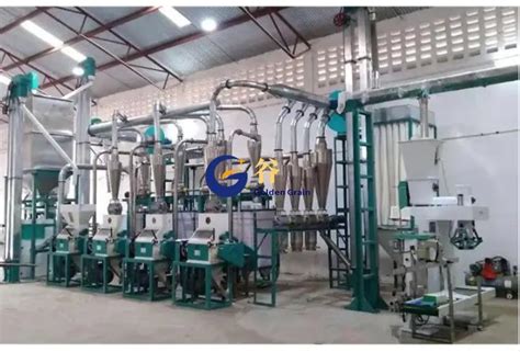 Industrial Small Scale Wheat Flour Mill Plant T Maize Flour Milling