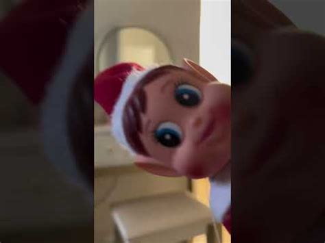 Elf On The Shelf Caught Moving Around The House Youtube