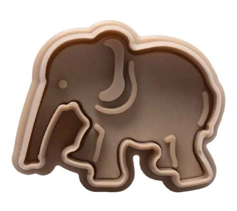 Ausstecher Mit Auswerfer Elefant 6 Cm Marcelpaa Shop Ch