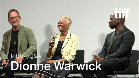 Dionne Warwick Dont Make Me Over Cinema Intro Qanda Tiff 2021 Youtube