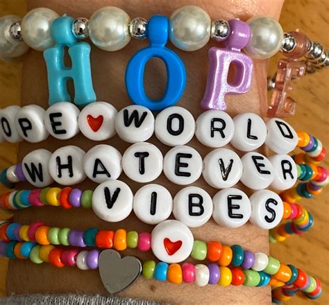 Colorful Trendy Seed Bead Bracelets Jhope Bracelet Vsco Etsy