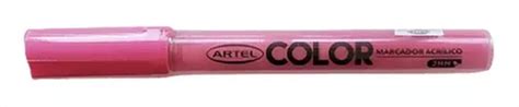 Marcador Acrilico Artel 2mm Color Rosa MercadoLibre