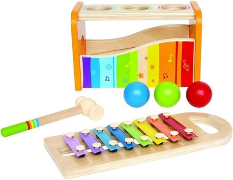 Hape E Regenbogen Xylophon Und Hammerspiel Kaufen Spielwaren