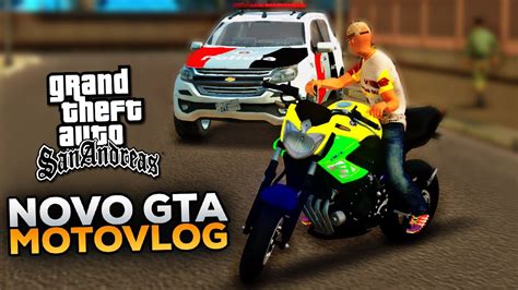 SAIUU GTA MOTOVLOG GRÁFICO REALISTA RODOGRAU VÁRIAS MOTOS