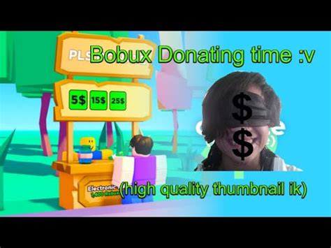 Roblox PLS DONATE LIVE DONATING RAISING SOME BOBUX FOR SUBS AND