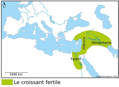 Croissant Fertile Loc Cyberhistoiregeo Carto