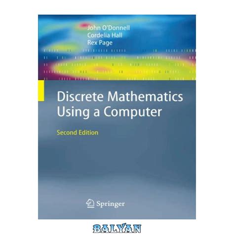 خرید و قیمت دانلود کتاب Discrete Mathematics Using A Computer ا ریاضیات