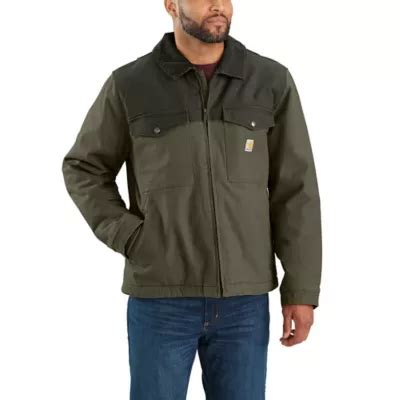 Carhartt Men S Montana Rugged Flex Relaxed Fit Duck Insulated Jacket At