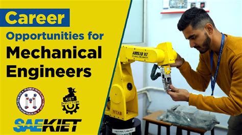 Career Opportunities And Options For Mechanical Engineering Graduates