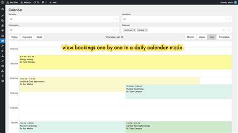 Wordpress Appointment Booking Scheduling Plugin Motopress