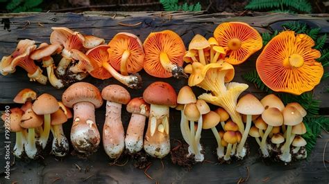 Guide for identifying and collecting edible mushrooms while foraging in ...