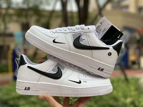 Nike Air Force 1 Low Utility White Black Rocket Sneakers Store