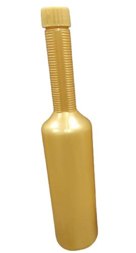 Leakage Proof Screw Cap Long Neck Glossy Finish Hdpe Plastic Hair Oil