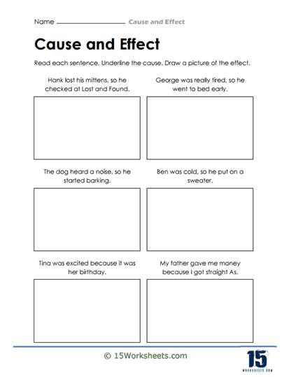 10 Free Cause And Effect Worksheets Pdf Eduworksheets Worksheets Library