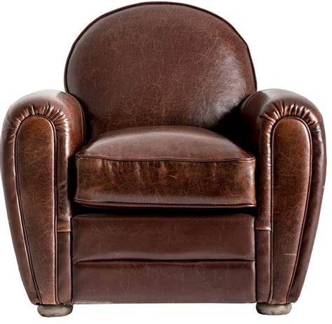 Fauteuil Club Marron Noella Blog