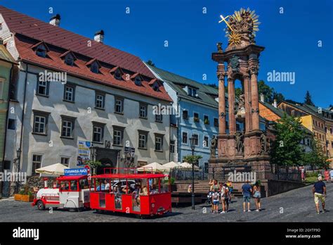 Banska Stiavnica Eslovaquia 14 De Agosto De 2021 Vista De La