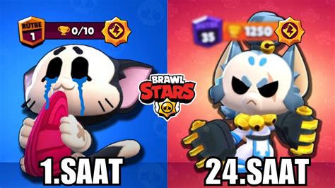 Saat Boyunca K T Oynadim Ka Kupa Kastim Brawl Stars Youtube