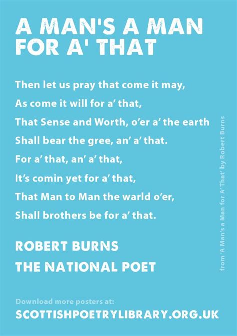 Spl Poster National Robert Burns Robert Burns Scottish Poetry Library Robert Burns Day