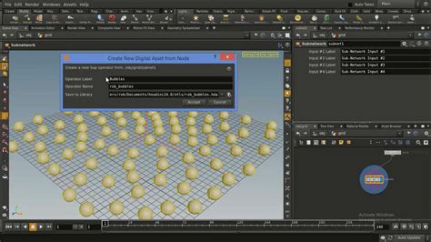 Introduction To Houdini Digital Asset Hda Houdini Cloud Rendering