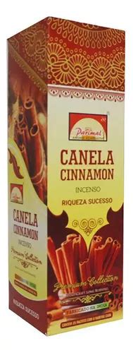 Incenso Indiano Parimal Canela Cx 12un 8v MercadoLivre