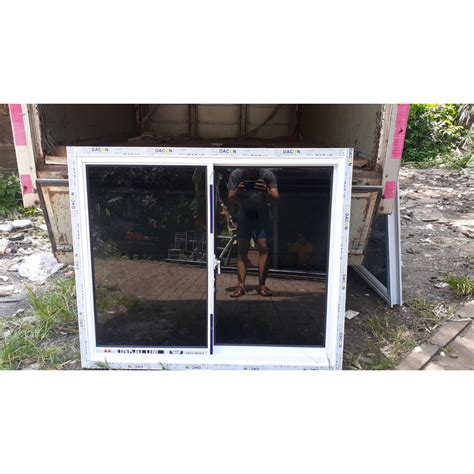 Jual Kusen Dan Jendela Aluminium Sliding Ukuran LxT 80x40 Include