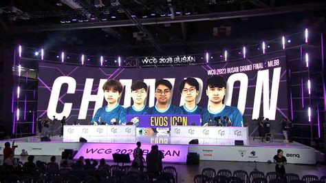 Hasil ECHO Proud Vs EVOS Icon Grand Final WCG 2023 UNCUT Media