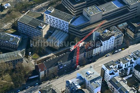 Luftbild Hamburg Baustelle Zum Neubau Eines Wohn Und Gesch Ftshauses