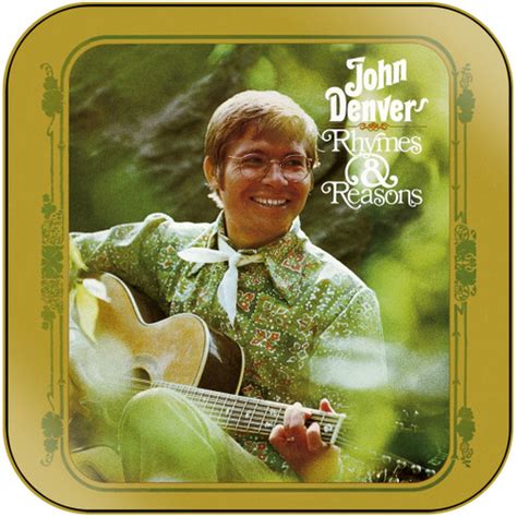 John Denver Rhymes And Reasons Album Cover Sticker