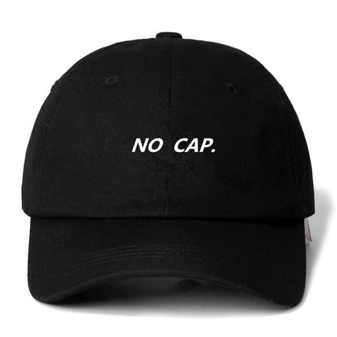 NO CAP Snapback Cap - Streetgarm