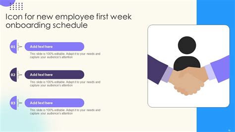 New Employee First Week Schedule Powerpoint Ppt Template Bundles PPT Slide