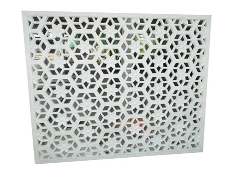 White Wall Grc Jali For Home And Hotel At Square Feet In Udaipur