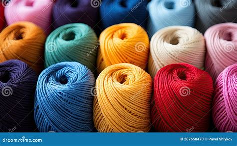 Yarn, Thread, Knitting, Weaving, Wool Stock Photo - Image of colorful ...