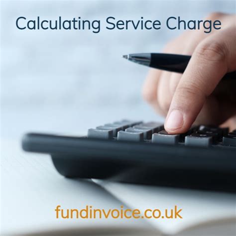 How Do You Calculate Service Charge