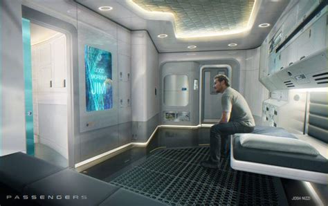 Passengers « Spaceship Interior Futuristic Bedroom