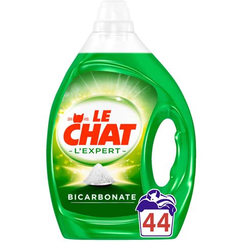 Le Chat L Expert Lessive Liquide Au Bicarbonate L Chronodrive